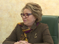 Матвиенко предложила ввести единую систему формирования тарифов на электроэнергию